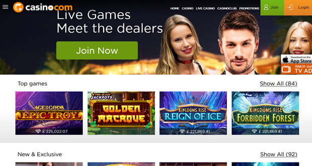 Casino Landing Pages