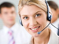 A customer service agent