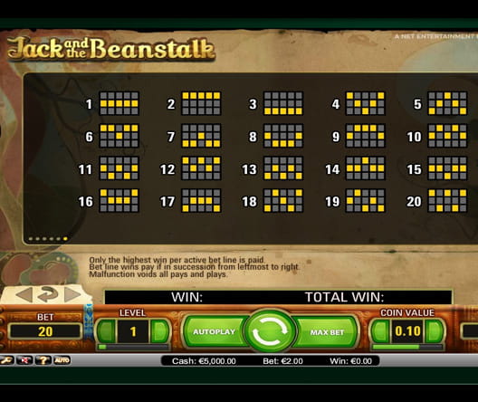 Jack and the Beanstalk slot thumbnail