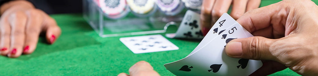 Live blackjack imagery
