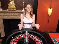 Live action in a casino