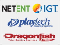 Well-known online casino software providers