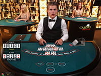 Texas Hold-em live poker game